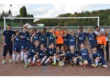 l' equipe U13/A  recoit PSG  pour le 3 e tour de la coupe departementale le 07  mars 