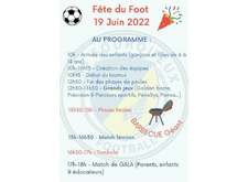 Le programme de la fête du foot 